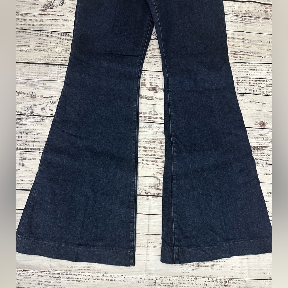 J Brand DARK WASH CIVILITY FLARED‎ JEANS Sz. 29 - Picture 7 of 16